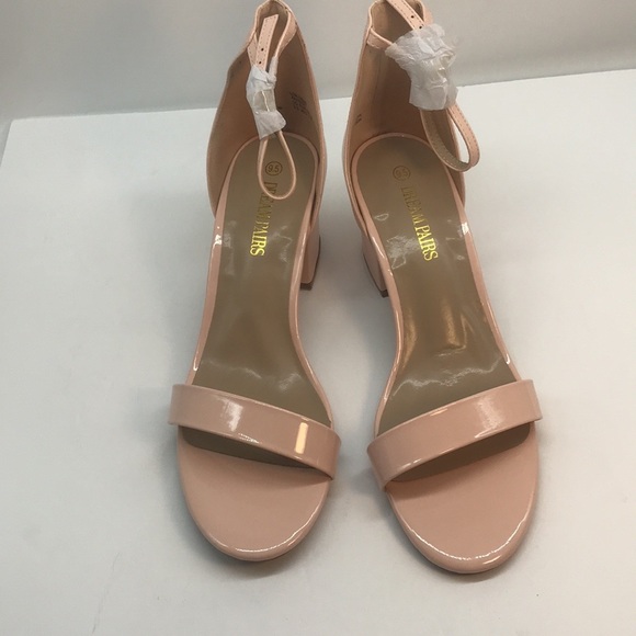 Dream Pairs Chunky Low Heel Pump Sandals Size 9.5 - Picture 14 of 14